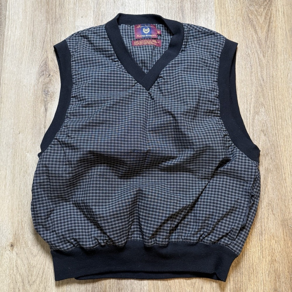 Byron Nelson Eleven Straight Mens Vest Black Medium